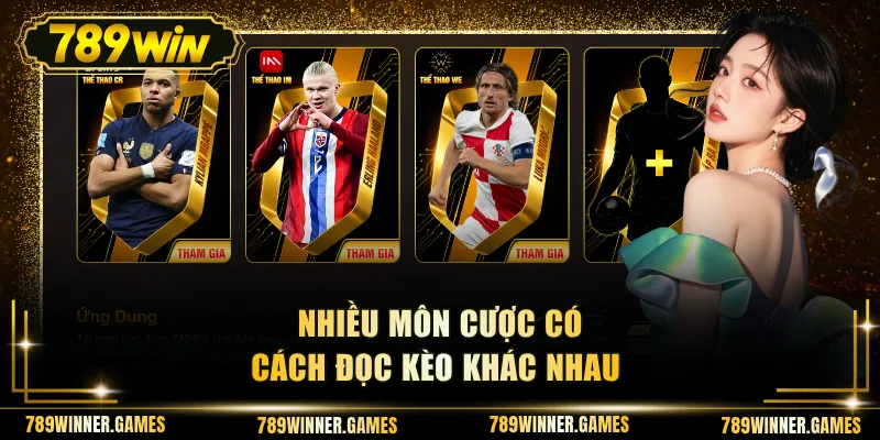 Nhiều môn cược có cách đọc kèo khác nhau