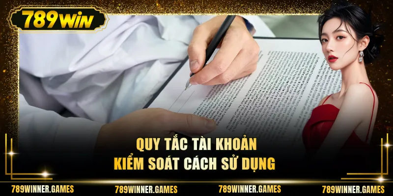 Quy tắc tài khoản kiểm soát cách sử dụng