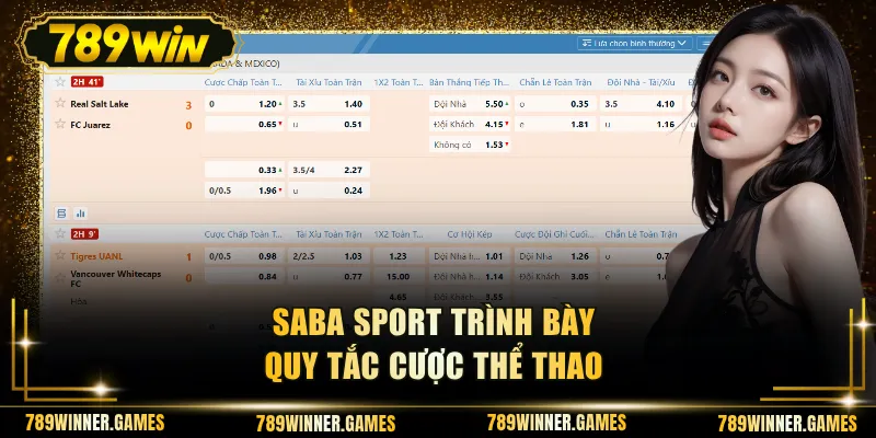 Saba Sport trình bày quy tắc cược thể thao
